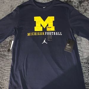 Long sleeve Michigan Football Dri-fit T-shirt